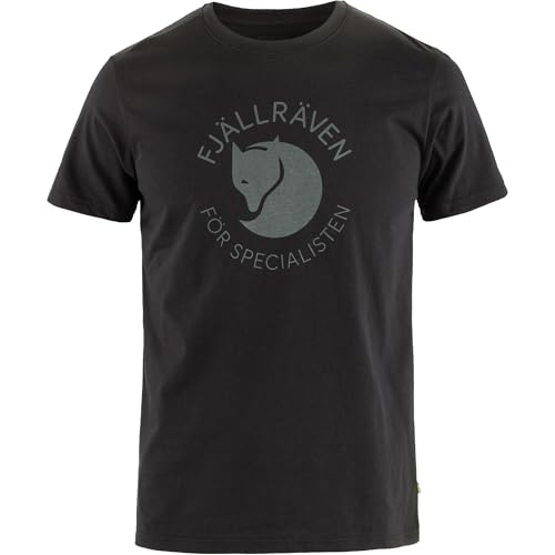 fj-llr-ven-fox-m-t-shirt-herren-schwarz-bio-baumwolle image 6