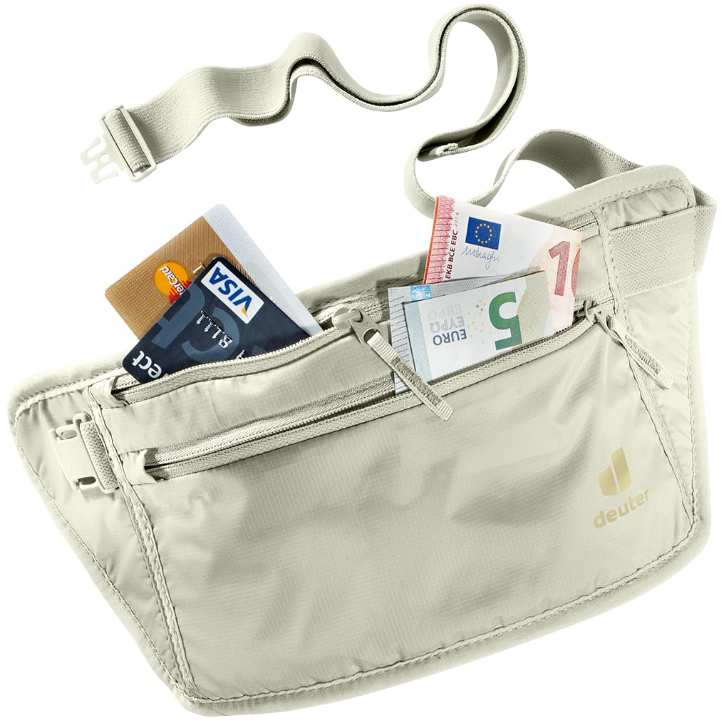 deuter-security-money-belt-ii-bauchtasche-bone-flach image 2