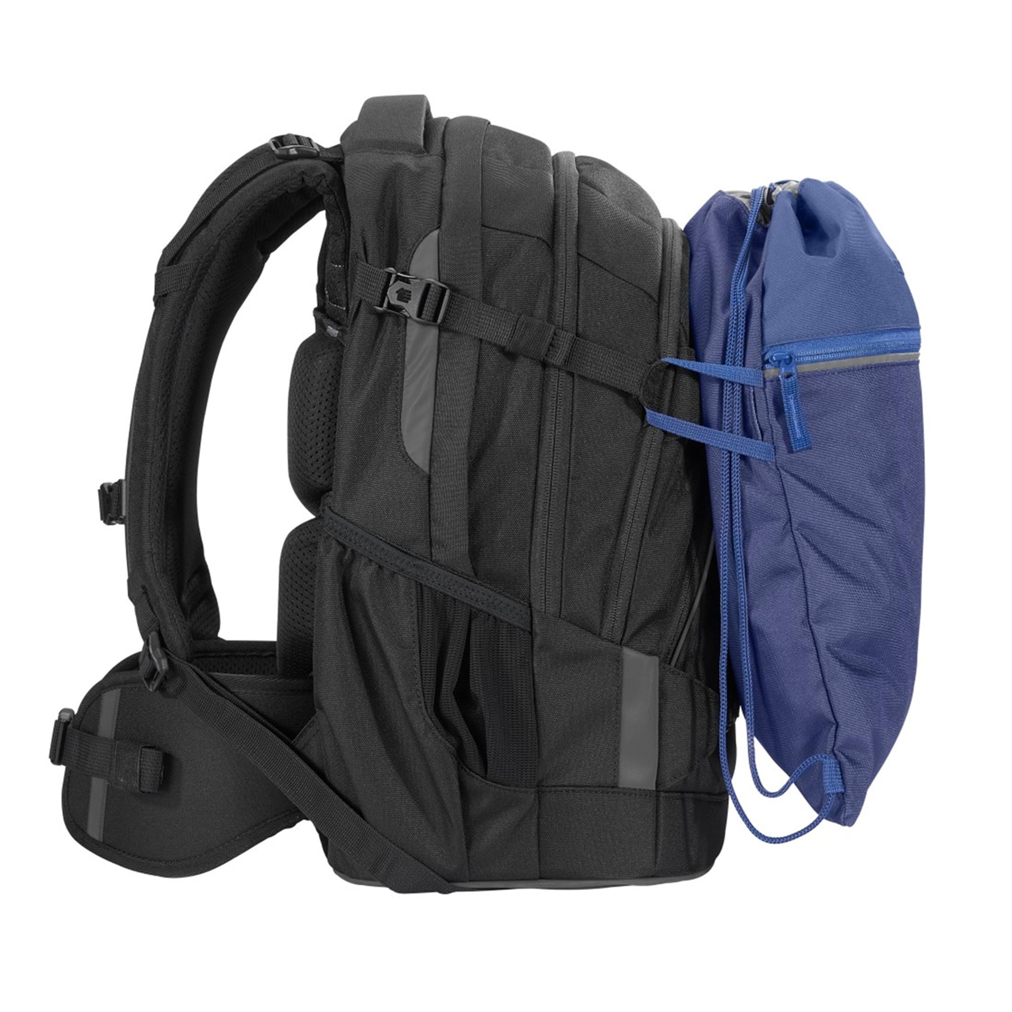 coocazoo-mate-turnbeutel-all-blue-blau-10-liter-mit-reissverschluss image 2