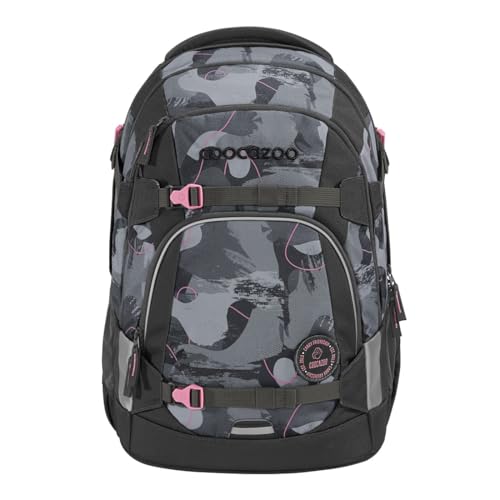 coocazoo-mate-bubble-brush-schulrucksack-set-grau-rosa-2-tlg image 7