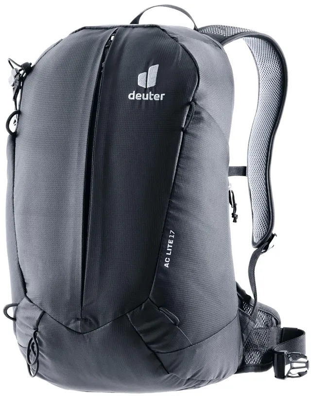 deuter-ac-lite-17-wanderrucksack-schwarz-leicht-17l-regenh-lle image 1