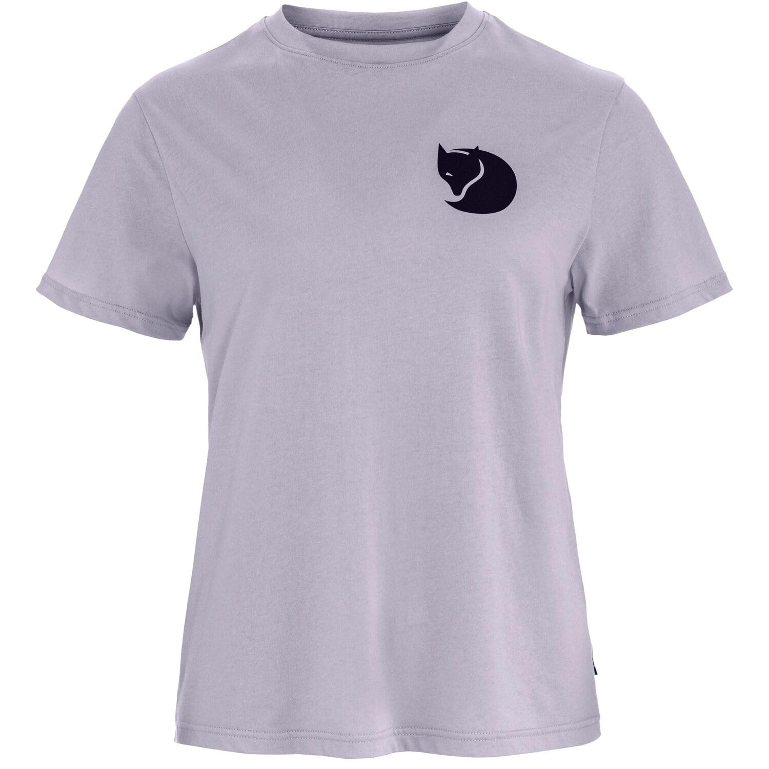 fj-llr-ven-fox-boxy-logo-t-shirt-damen-chalk-white-bio-baumwolle image 1