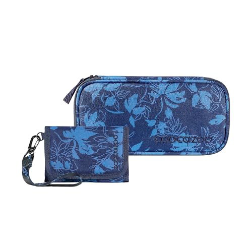 coocazoo-joker-tropical-night-zubeh-r-set-2-tlg-blau-blumen image 6