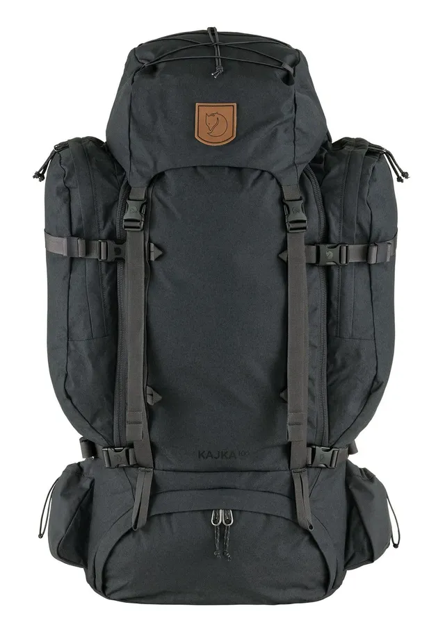 fj-llr-ven-kajka-100-rucksack-coal-black-100-l-holzrahmen image 1