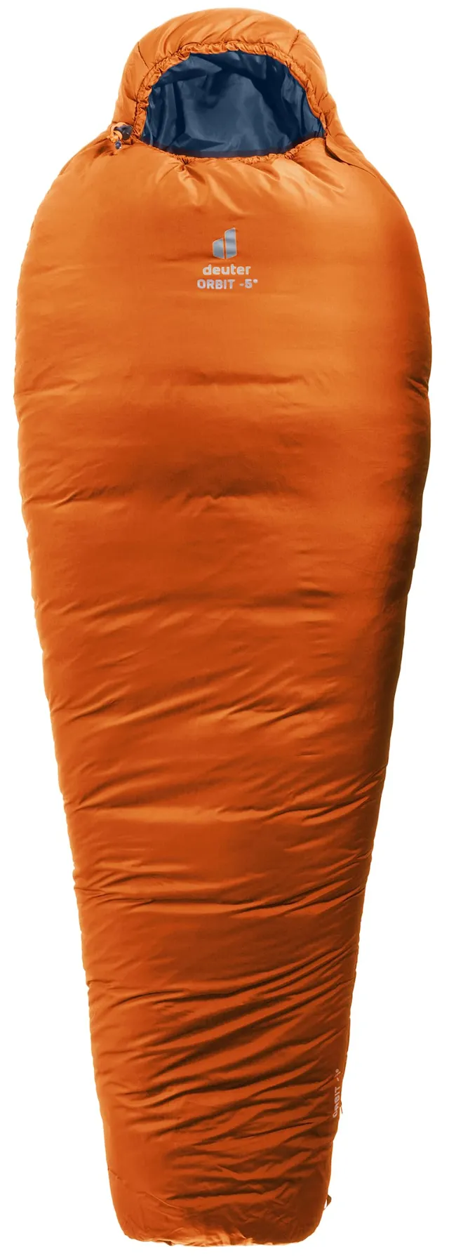 deuter-orbit-5-el-kunstfaserschlafsack-chestnut-ink image 1