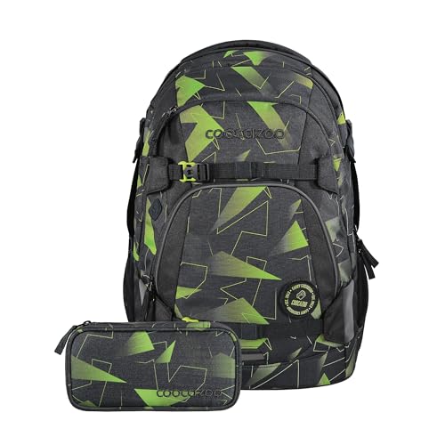coocazoo-mate-lime-flash-schulrucksack-set-2-teilig-30-l image 5