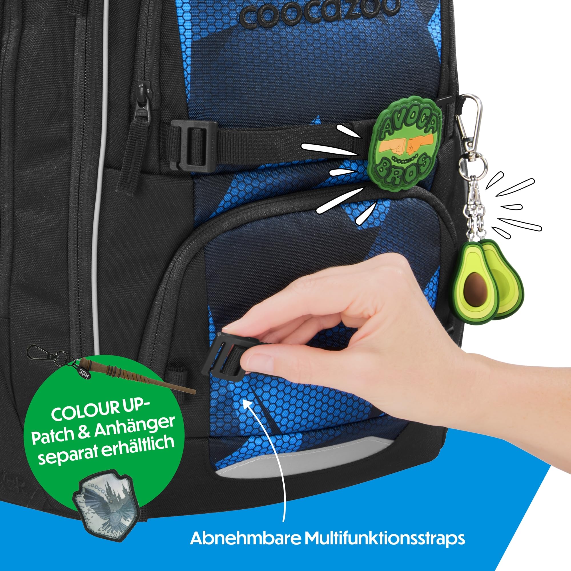 coocazoo-porter-schulrucksack-electric-ice-ergonomisch image 7