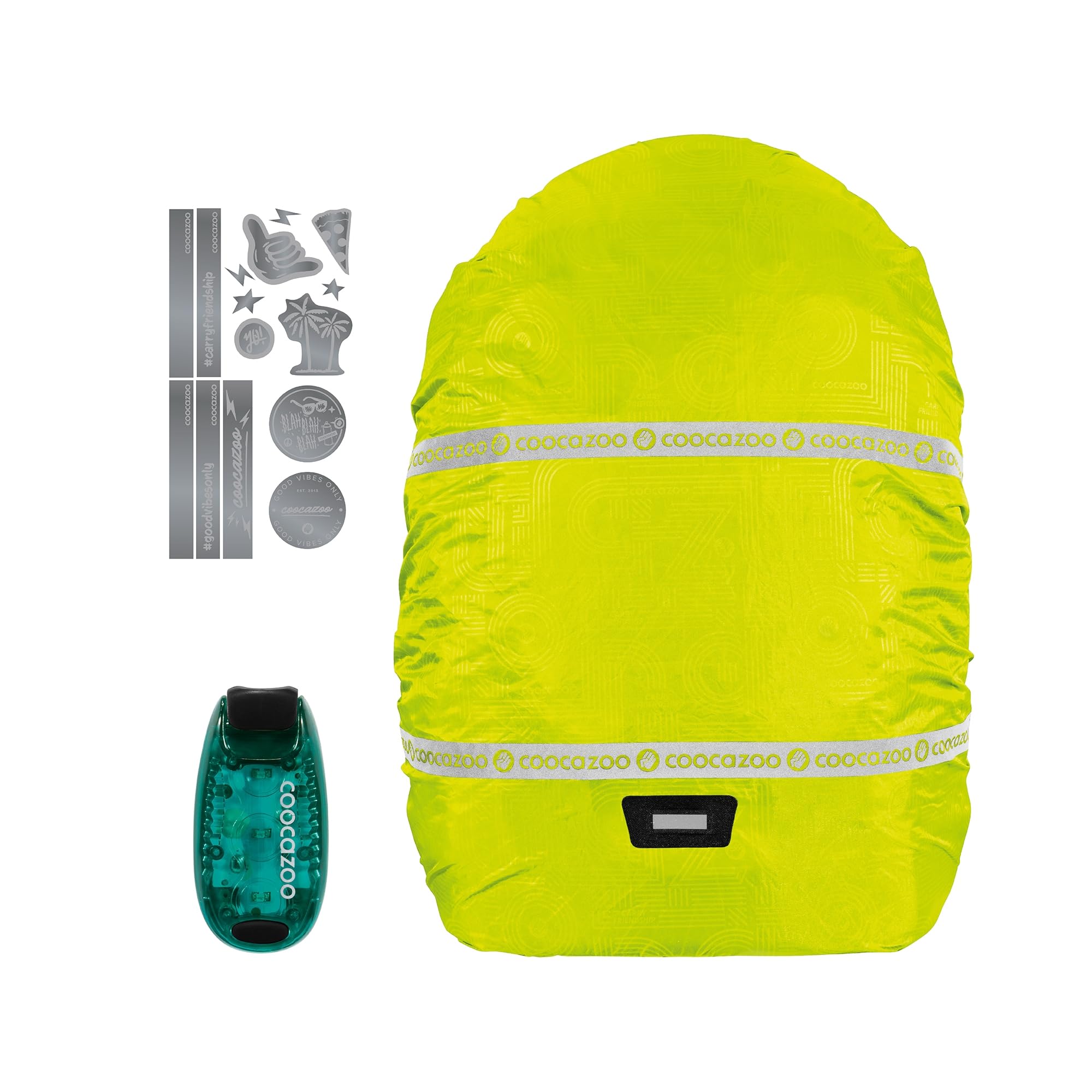 coocazoo-mate-regen-und-sicherheits-set-yellow-3-teilig-gelb image 1