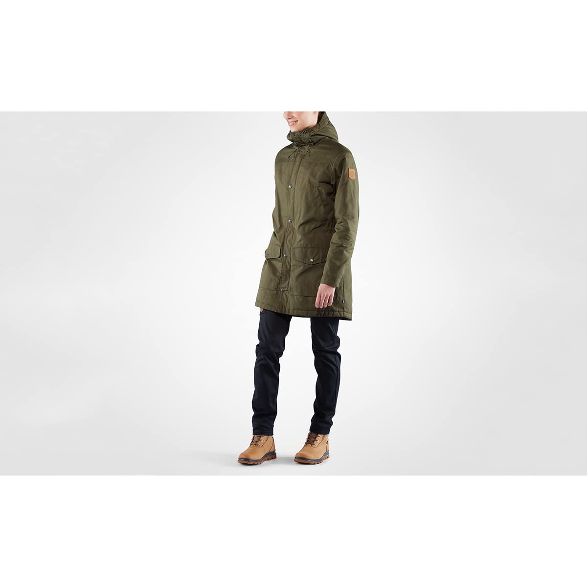 fj-llr-ven-greenland-winter-anorak-damen-xs-laurel-green image 2