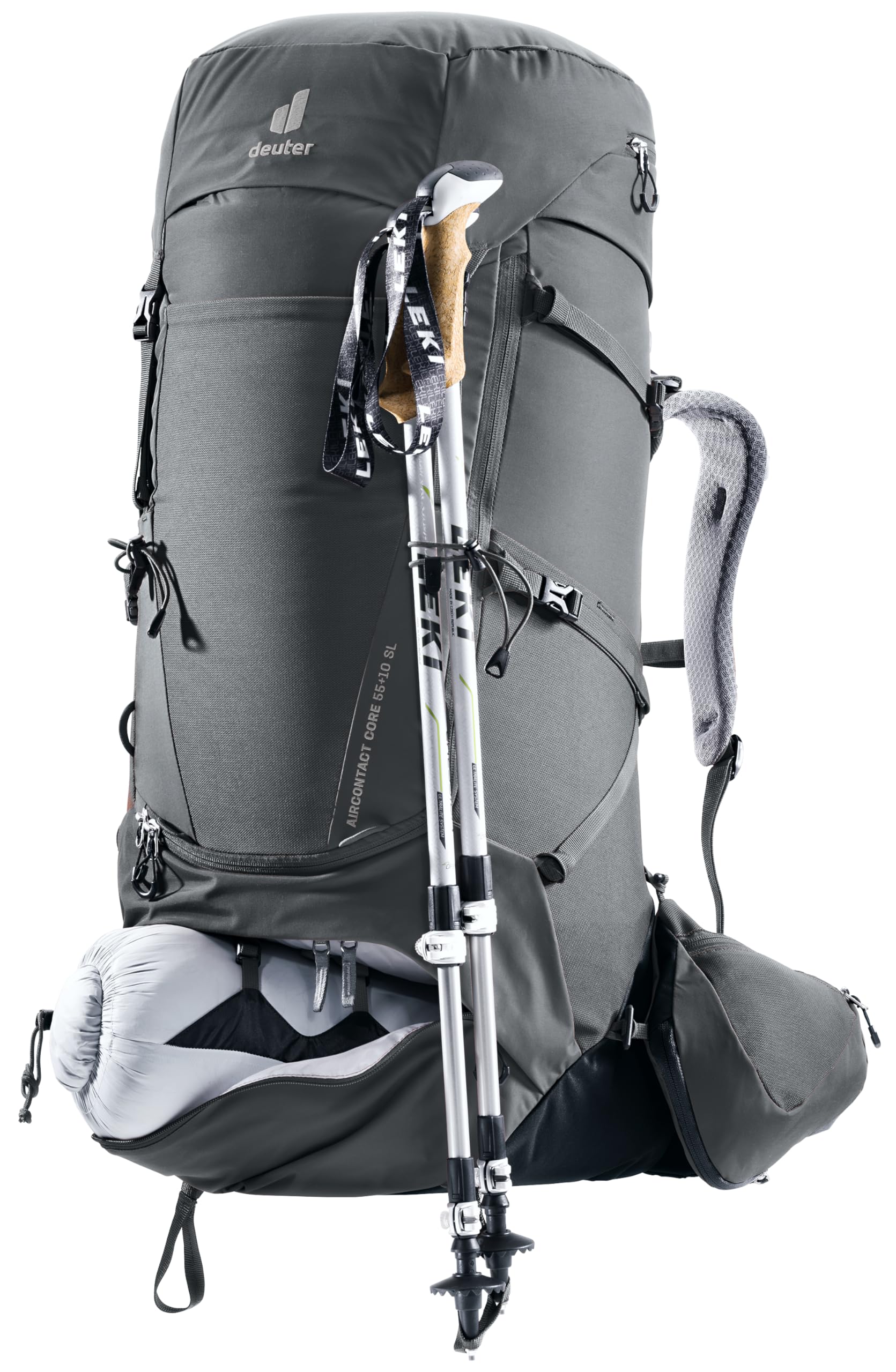deuter-aircontact-core-55-10-sl-trekkingrucksack-graphite-black image 8
