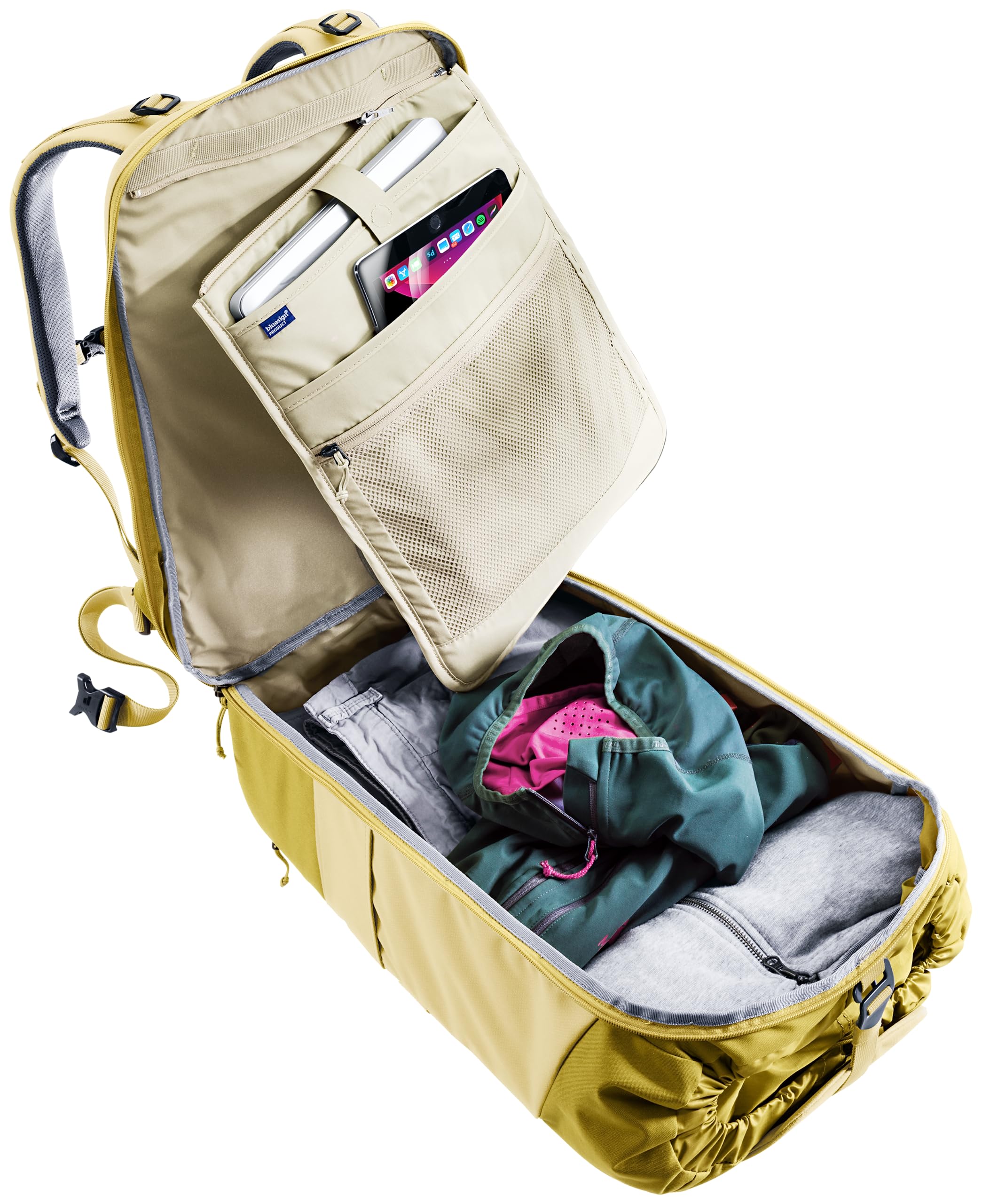 deuter-utilion-34-5-rucksack-ginger-turmeric-schuhfach image 8