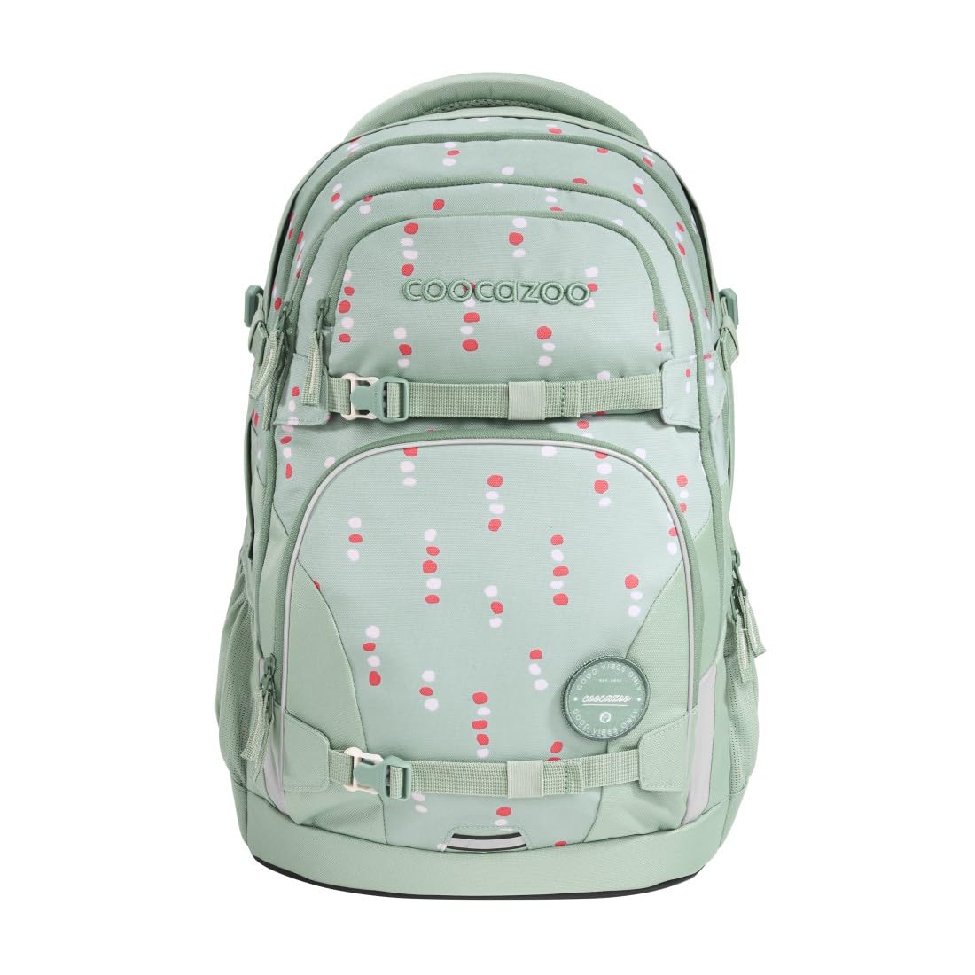 coocazoo-porter-dancing-dots-schulrucksack-2-tlg-gr-n-35-l image 2