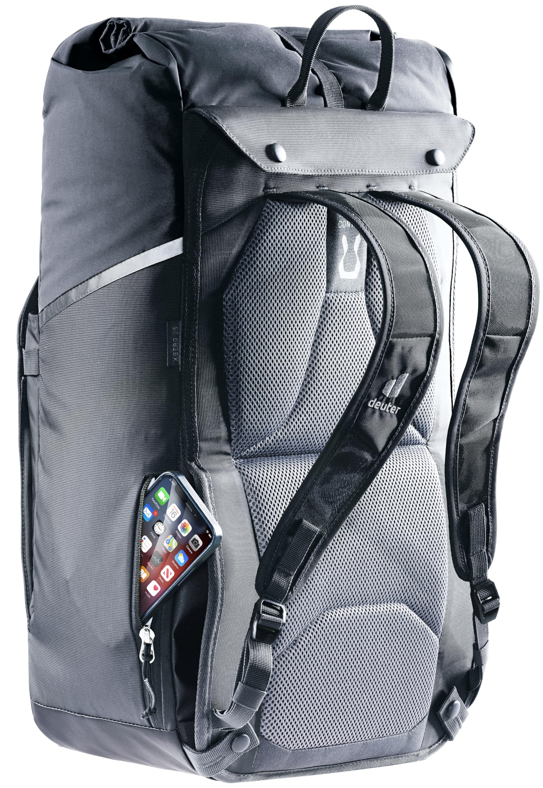 deuter-xberg-25-fahrradtasche-25-l-schwarz-2in1-rucksack image 8
