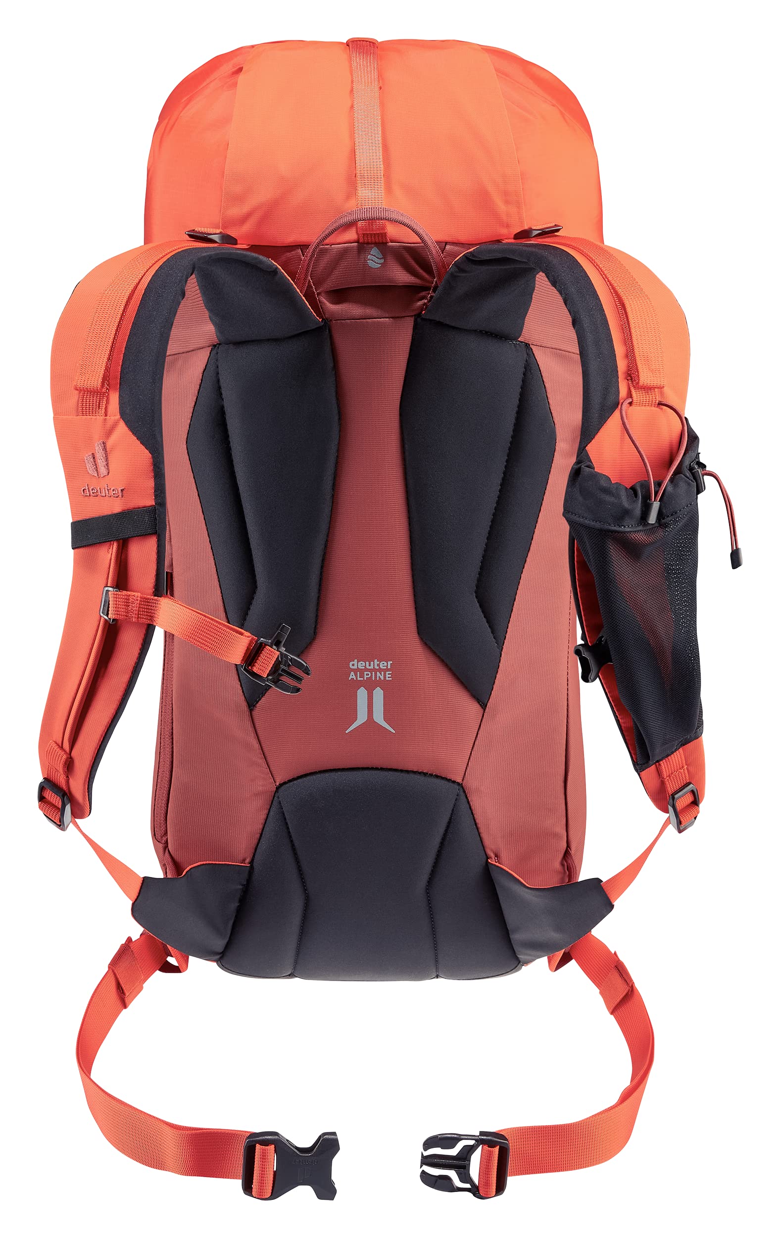 deuter-guide-24-kletterrucksack-24l-redwood-papaya-mit-helmhalterung image 2