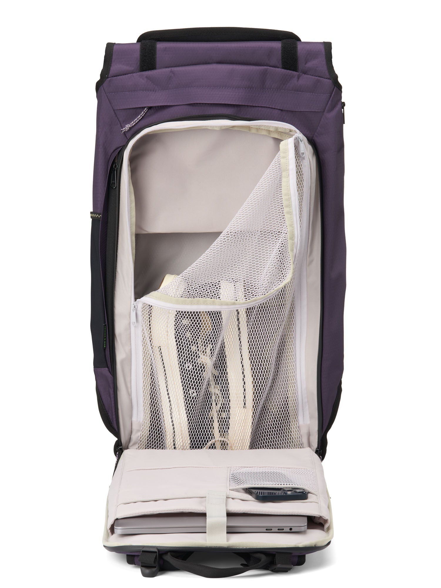 aevor-travel-pack-rucksack-proof-phantom-purple-45l image 3