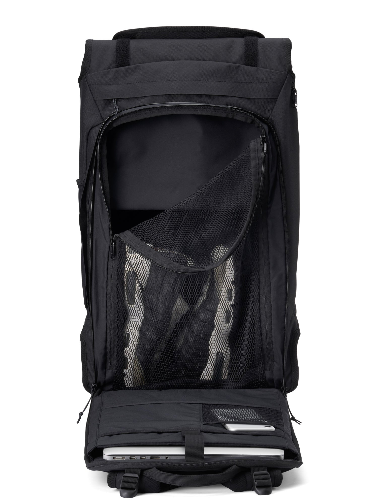 aevor-travel-pack-reiserucksack-black-eclipse-38-45l-handgep-ck image 3