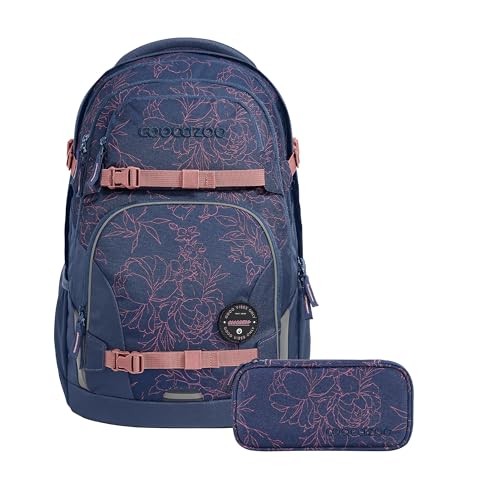 coocazoo-porter-schulrucksack-set-sweet-rose-blau-lila-35-l image 7