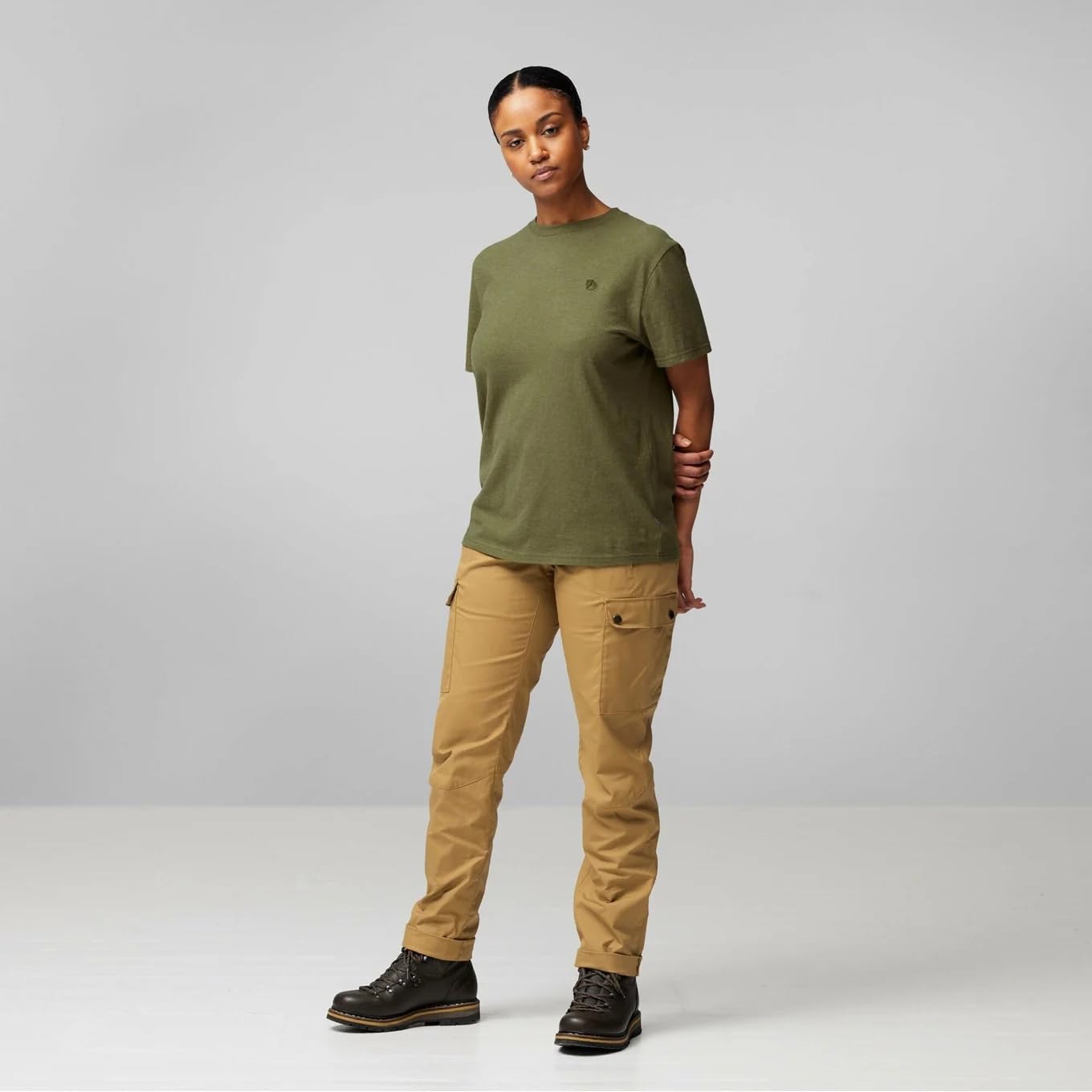 fj-llr-ven-hemp-blend-t-shirt-damen-schwarz image 6