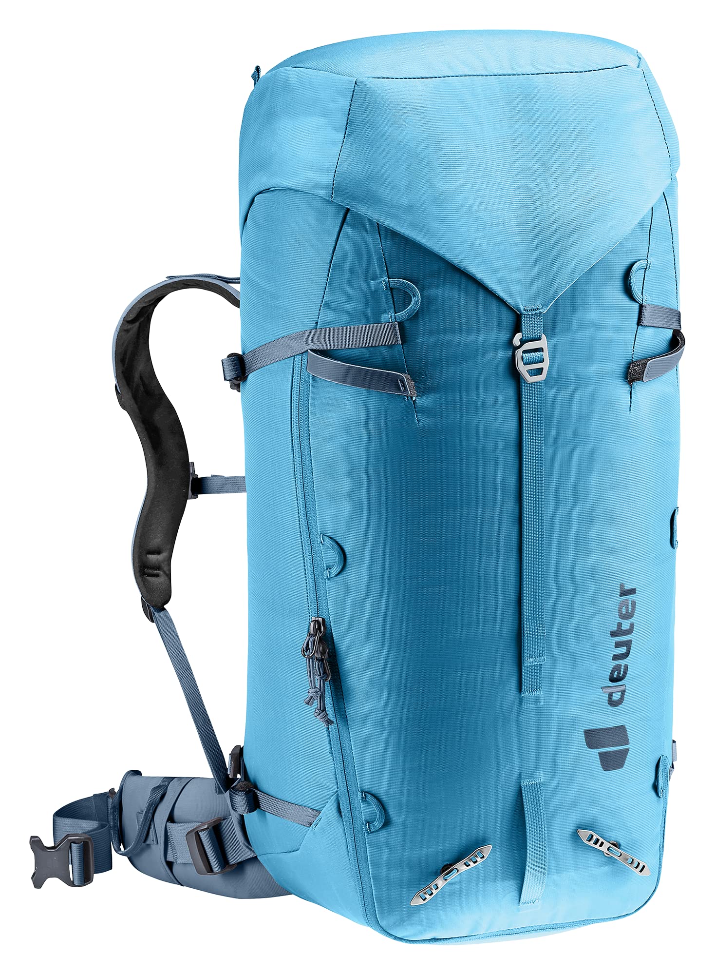 deuter-guide-44-8-kletterrucksack-wave-ink-mit-seilfixierung image 6