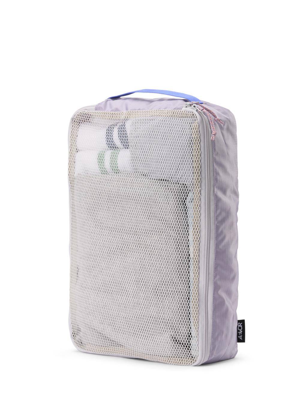 aevor-packing-cube-large-packw-rfel-ripstop-lavender-mesh image 2