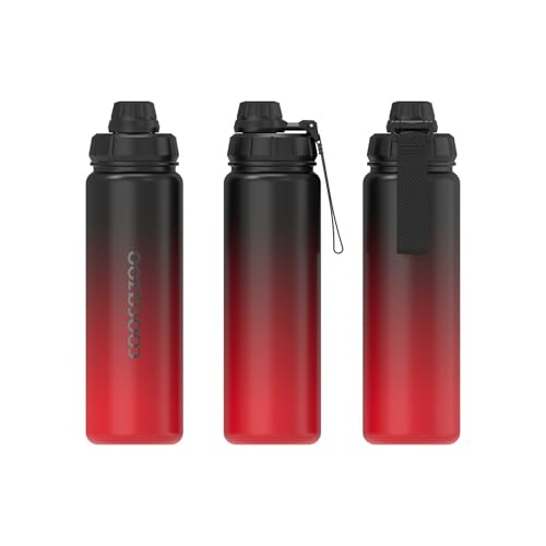 coocazoo-mate-edelstahl-trinkflasche-gradient-red-700-ml-isoliert image 7
