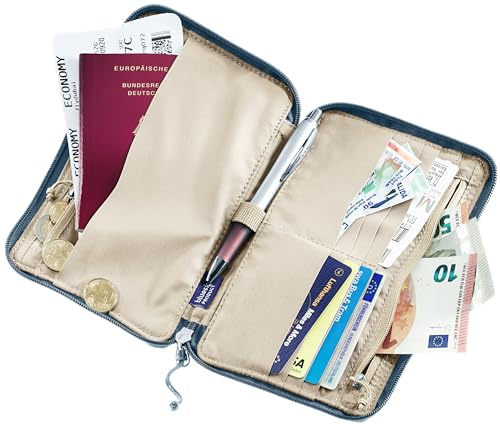 deuter-travel-wallet-reisegeldbeutel-grau-mit-m-nzfach image 6