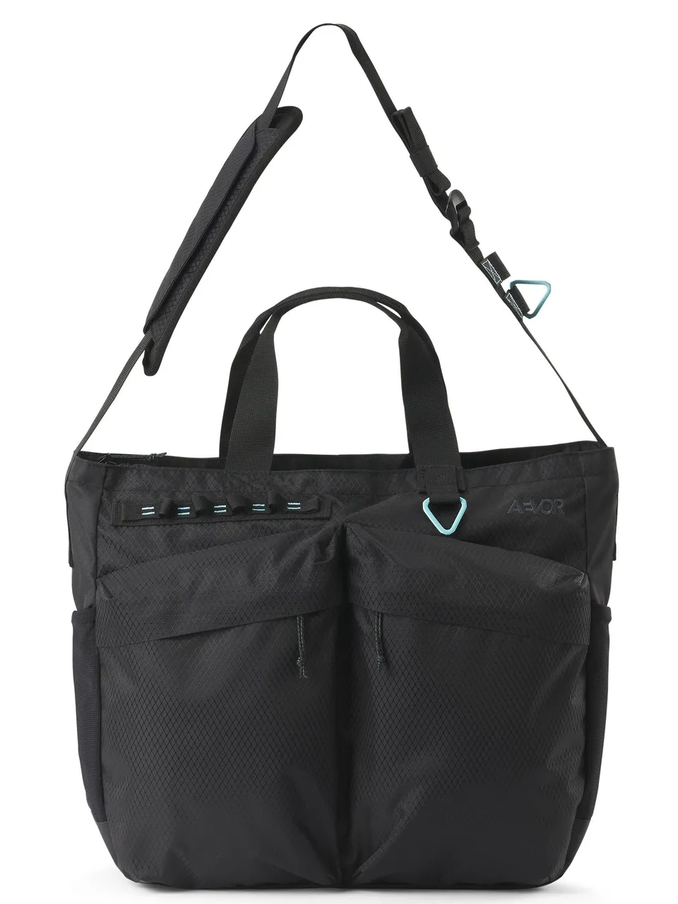 aevor-utility-tote-shopper-black-22l-laptop-15-zoll image 1