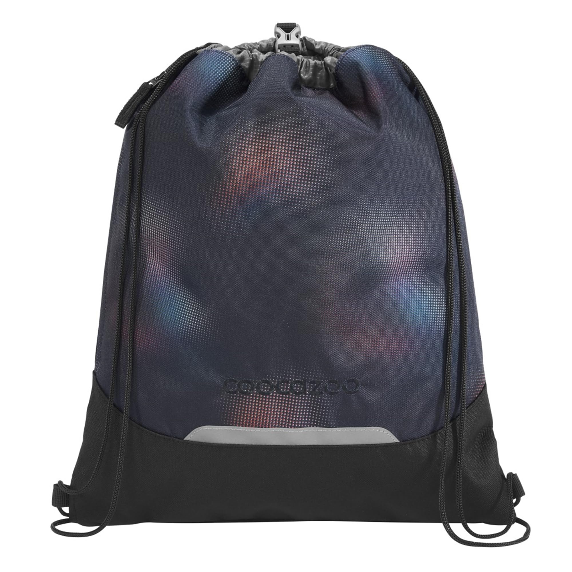 coocazoo-porter-turnbeutel-laser-lights-schwarz-t-rkis-10-l-reflektierend image 8