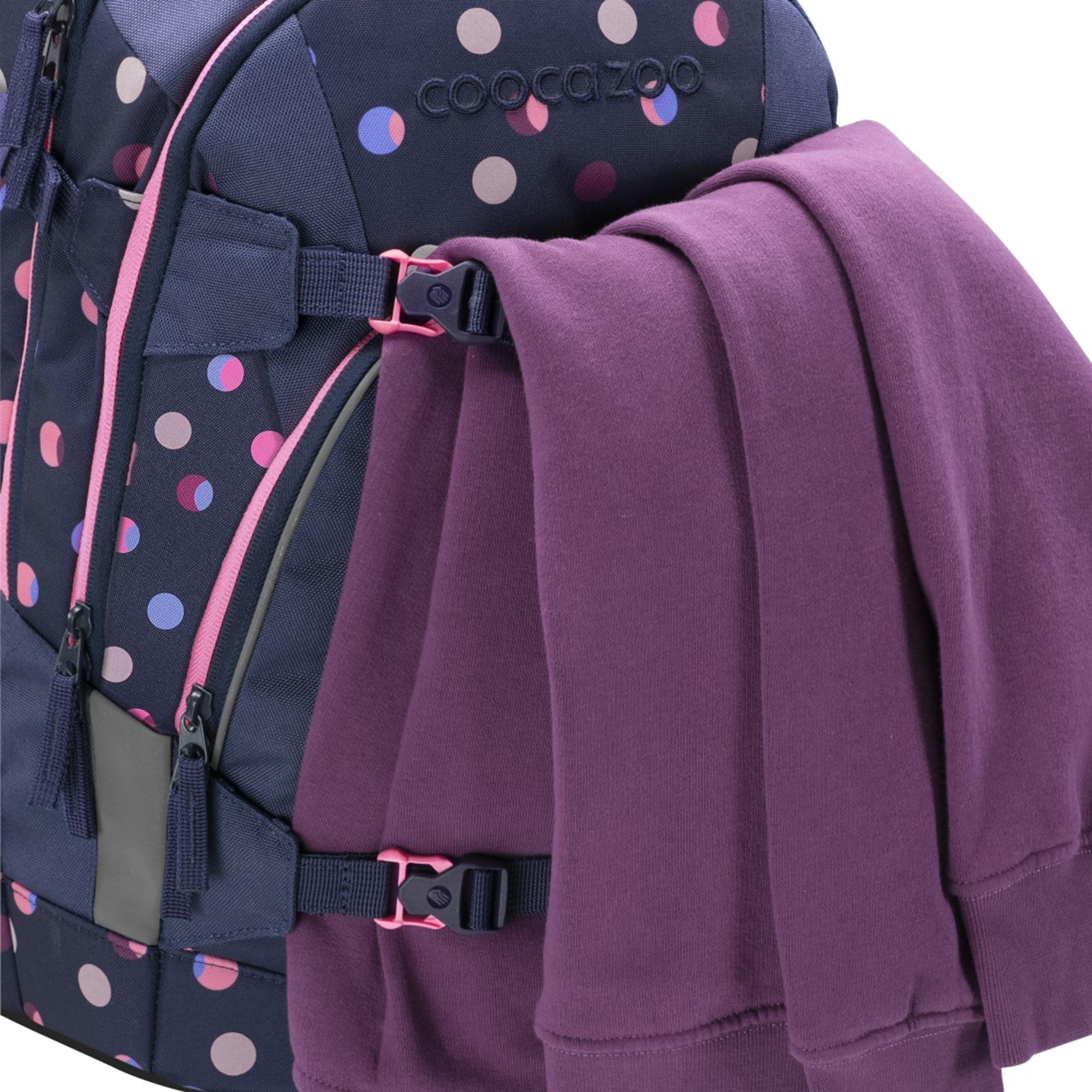 coocazoo-mate-reflective-moons-schulrucksack-set-30-l-lila image 3