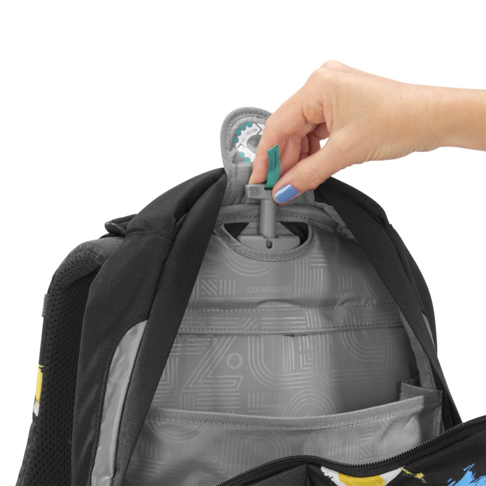 coocazoo-mate-crazy-artnight-schulrucksack-3-teilig-schwarz-30l image 3