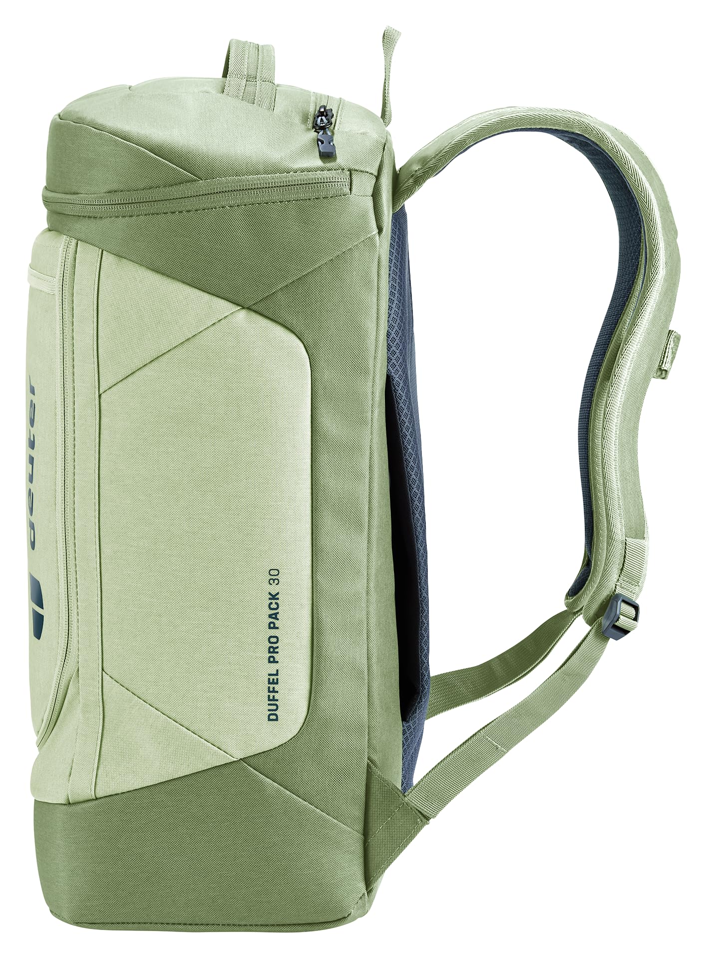 deuter-duffel-pro-pack-30-reiserucksack-mineral-grove-laptop image 3