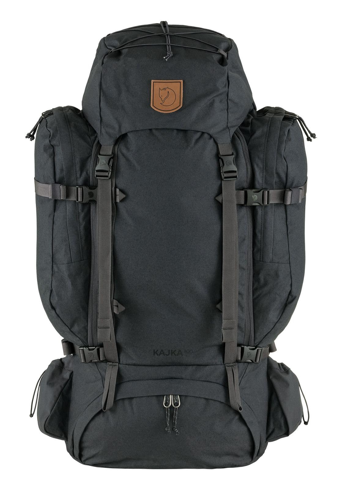 fj-llr-ven-kajka-100-rucksack-coal-black-100-l-holzrahmen image 1