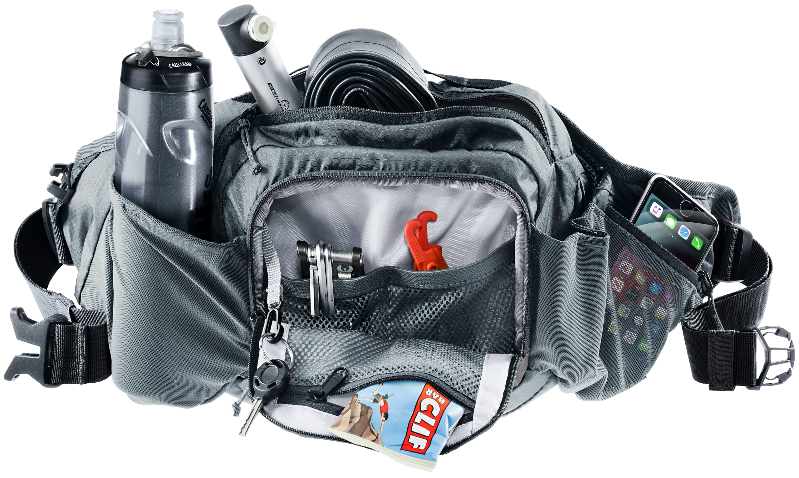 deuter-pulse-5-h-fttasche-grau-mit-flaschenhalter-5-l image 2