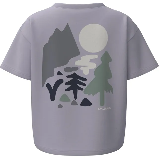 fj-llr-ven-forest-walk-t-shirt-damen-bio-baumwolle-print image 1
