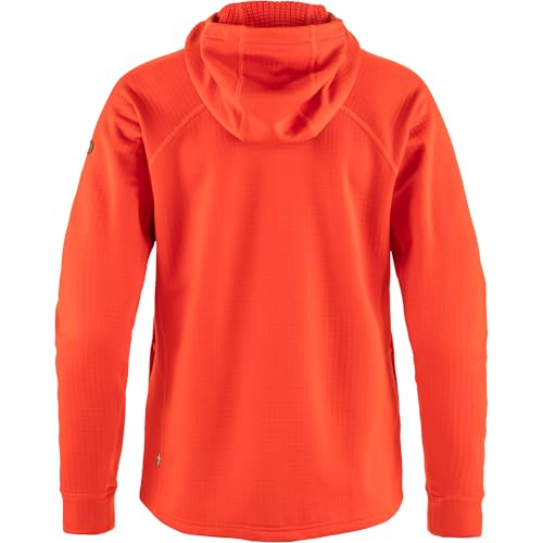fj-llr-ven-abisko-grid-fleece-hoodie-damen-orange image 6