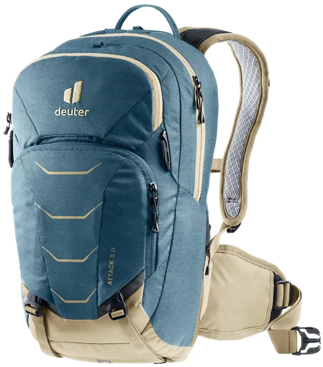 deuter-attack-8-jr-fahrradrucksack-atlantic-desert-8-l-protektor image 1
