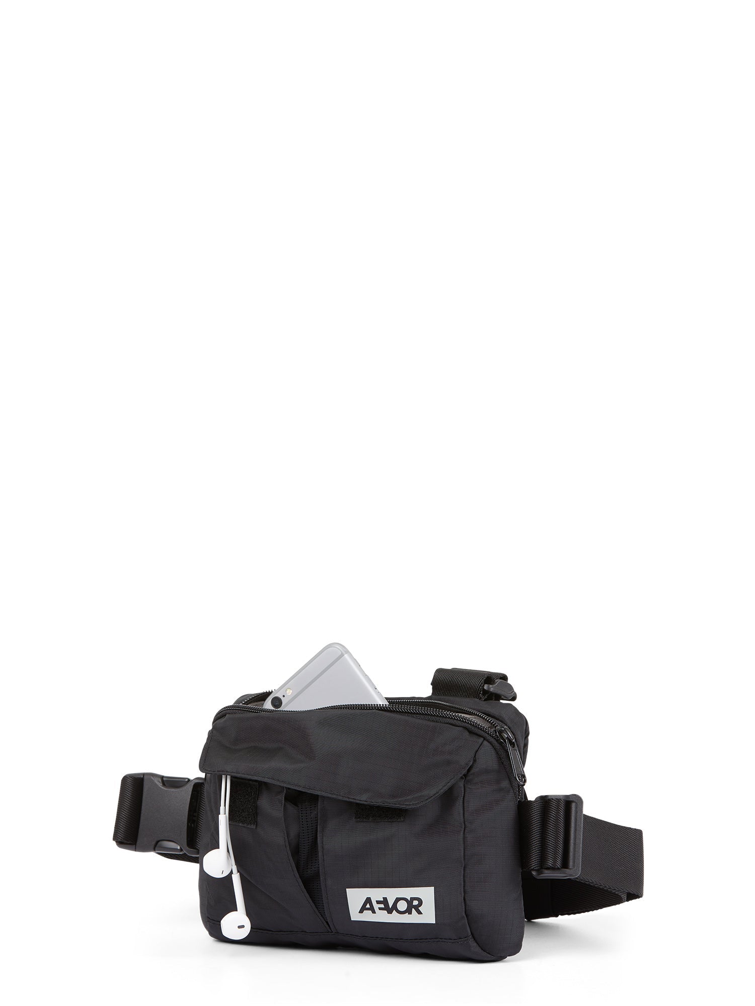 aevor-front-pack-brusttasche-ripstop-black-fahrrad image 3