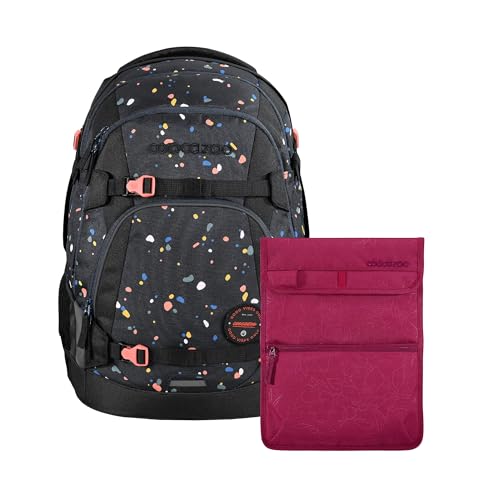 coocazoo-mate-sprinkled-candy-schulrucksack-set-schwarz-2-tlg image 6
