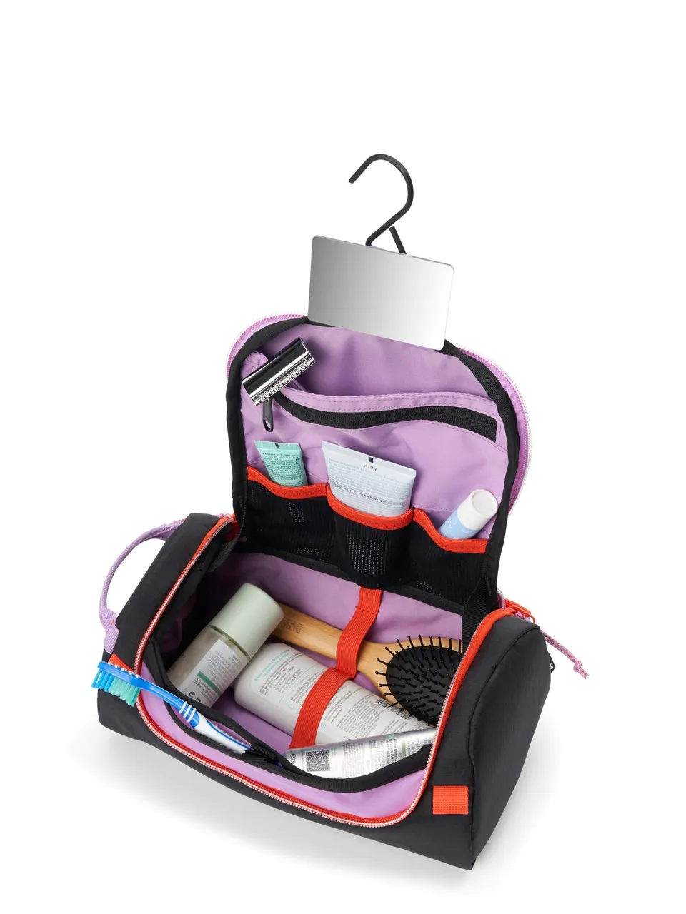 aevor-wash-pack-kulturbeutel-violet-rush-3l-spiegel image 1