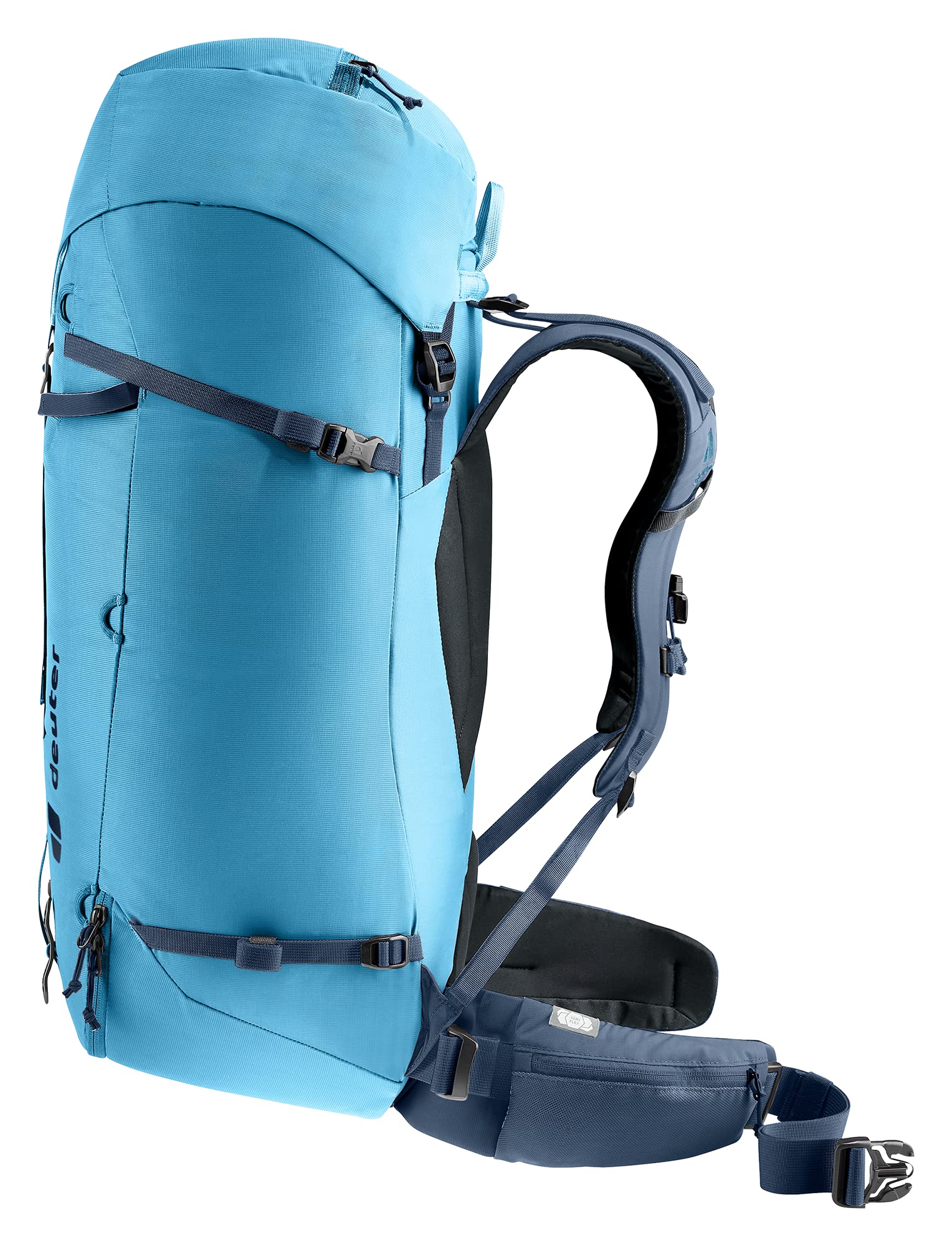 deuter-guide-44-8-kletterrucksack-wave-ink-mit-seilfixierung image 4