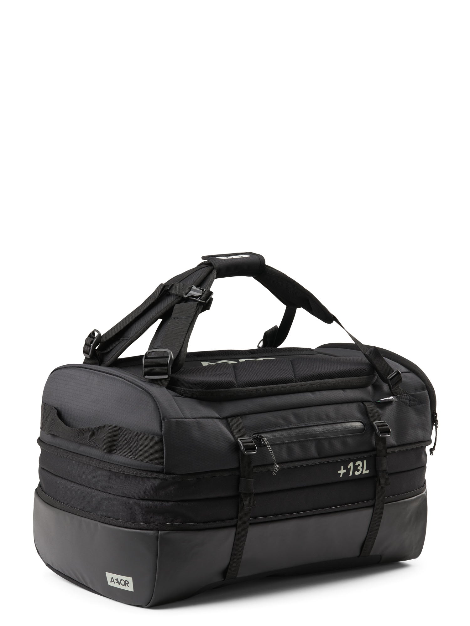 aevor-duffel-pack-reiserucksack-proof-black-47-60-l image 4