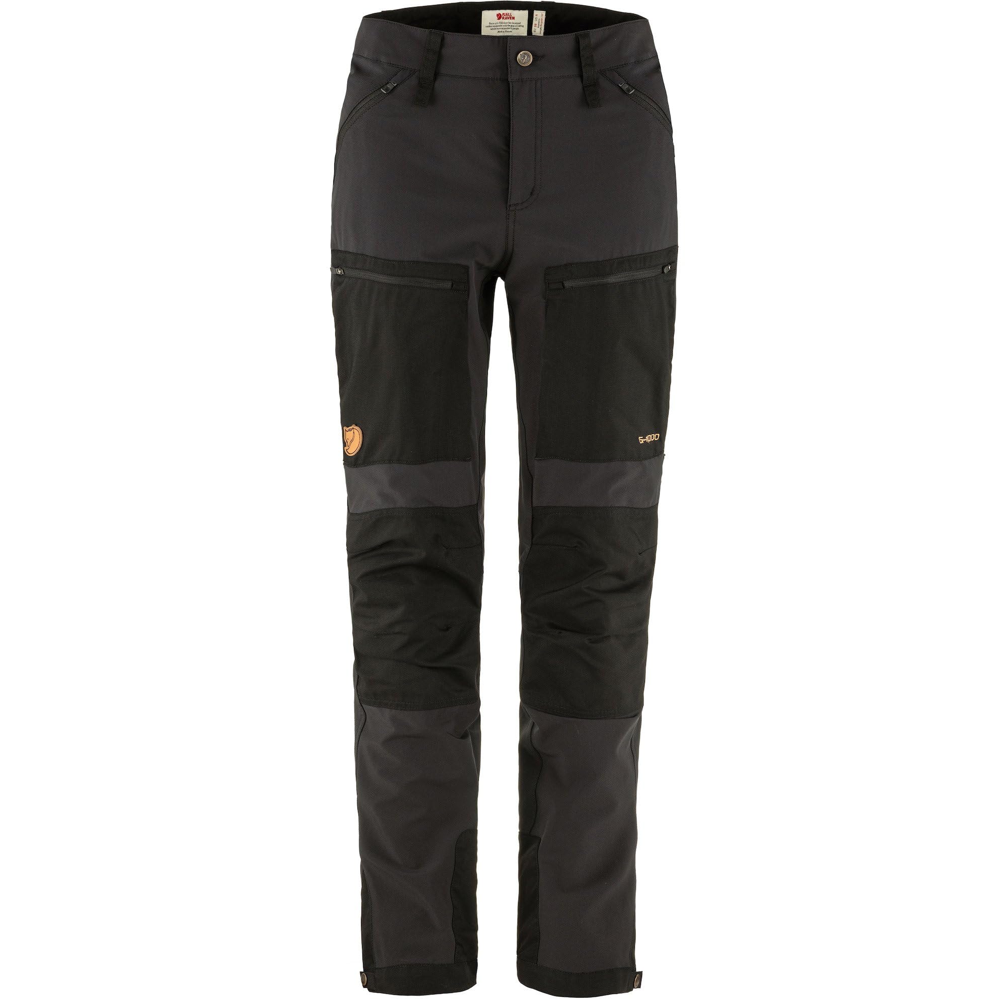 fj-llr-ven-keb-agile-damen-trekkinghose-38w-stretch-schwarz image 8