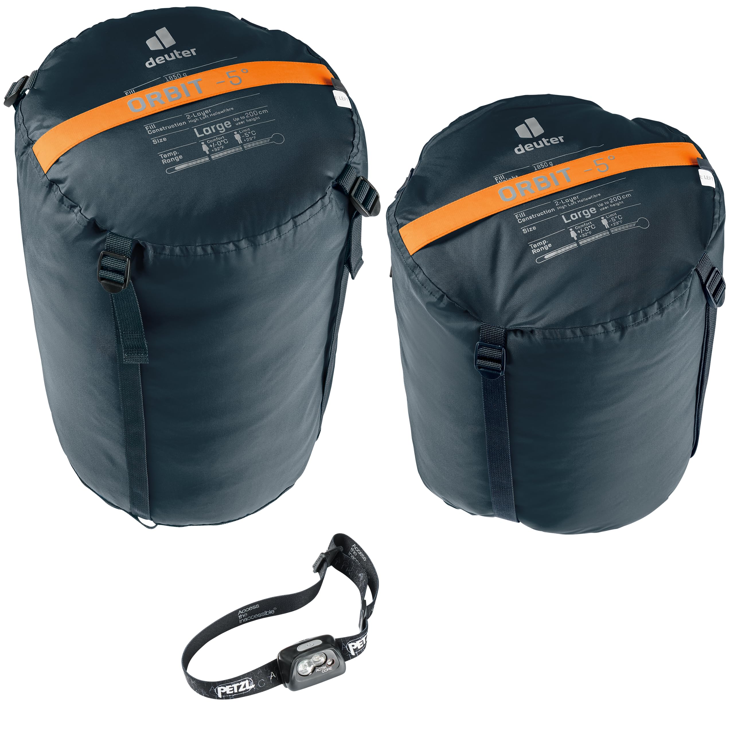 deuter-orbit-5-el-kunstfaserschlafsack-chestnut-ink image 4
