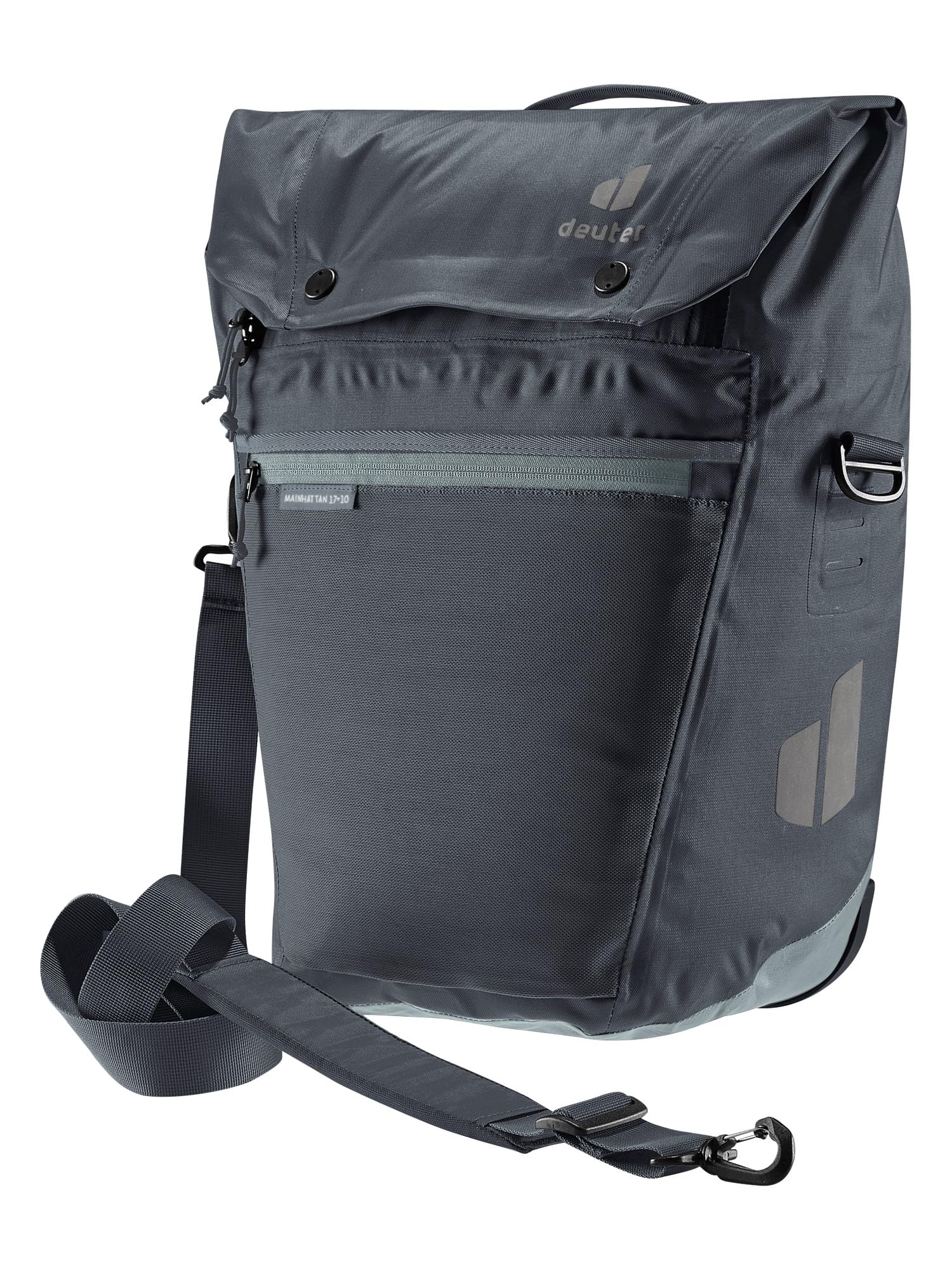 deuter-mainhattan-17-10-fahrradtasche-wasserdicht-graphite-shale image 4