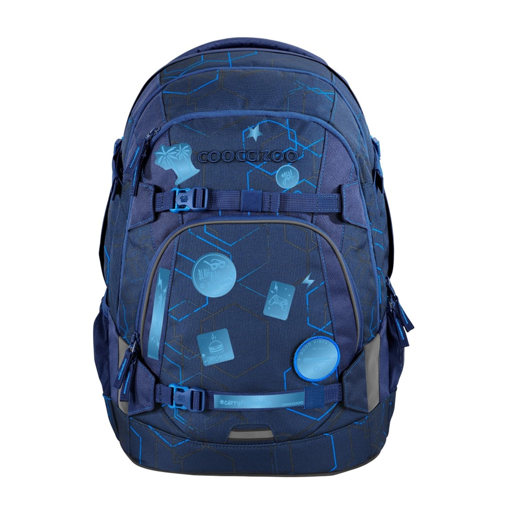 coocazoo-mate-reflektierende-sticker-blue-schul-zubeh-r image 4