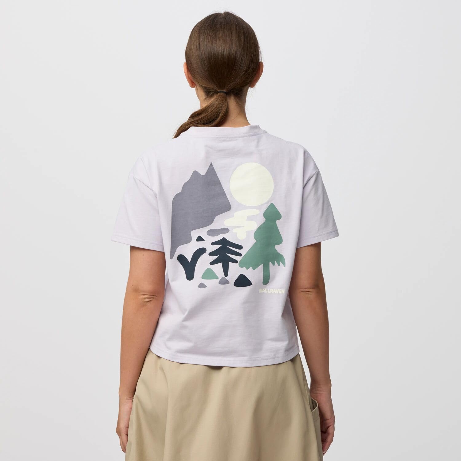 fj-llr-ven-forest-walk-t-shirt-damen-bio-baumwolle-print image 2