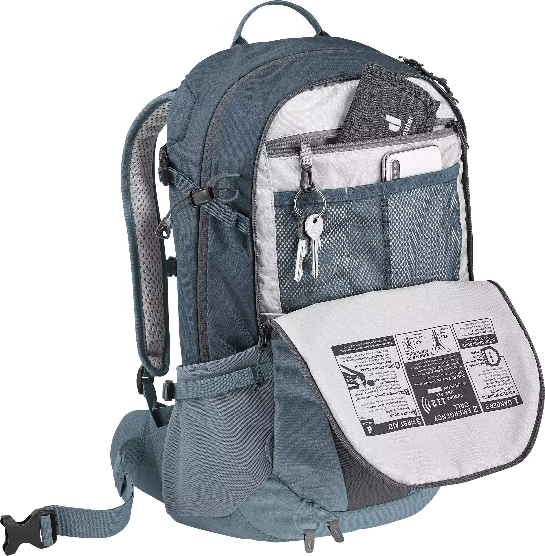 deuter-futura-21-sl-wanderrucksack-damen-graphite-shale-21l image 3