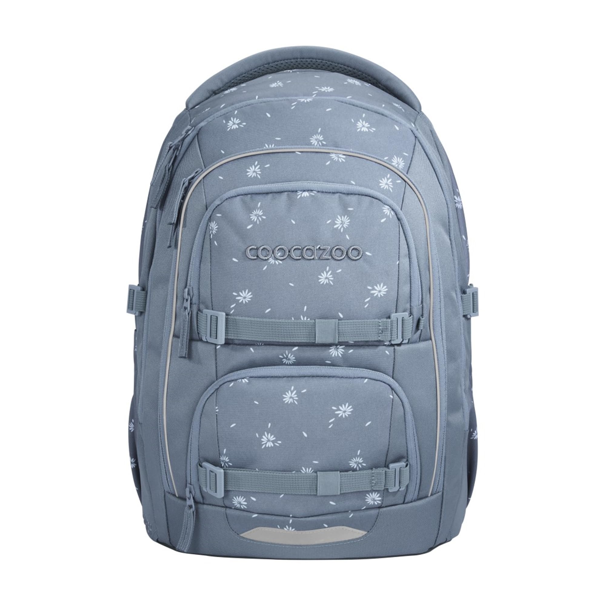 coocazoo-porter-bloomy-daisy-schulrucksack-35-l-hellgrau image 1