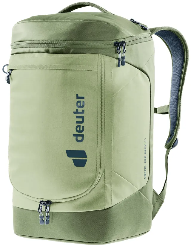 deuter-duffel-pro-pack-30-reiserucksack-mineral-grove-laptop image 1
