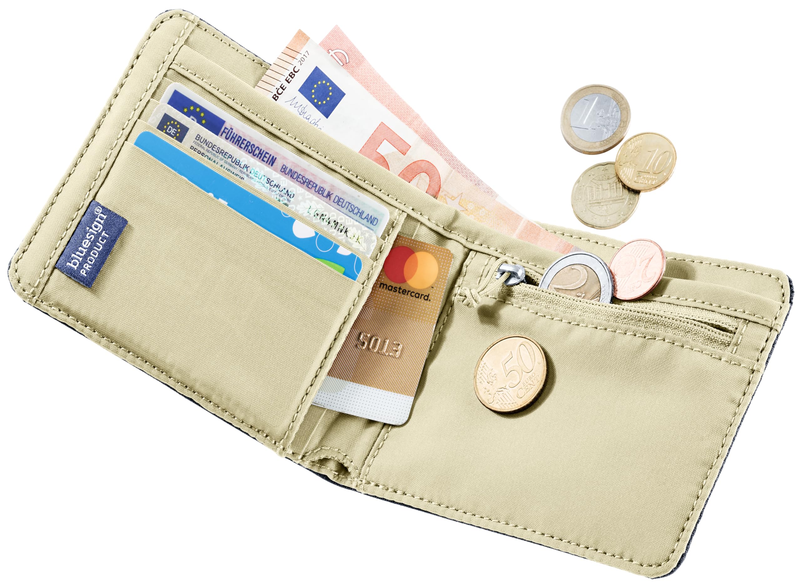 deuter-wallet-geldbeutel-schwarz-minimalist-recycelt image 2